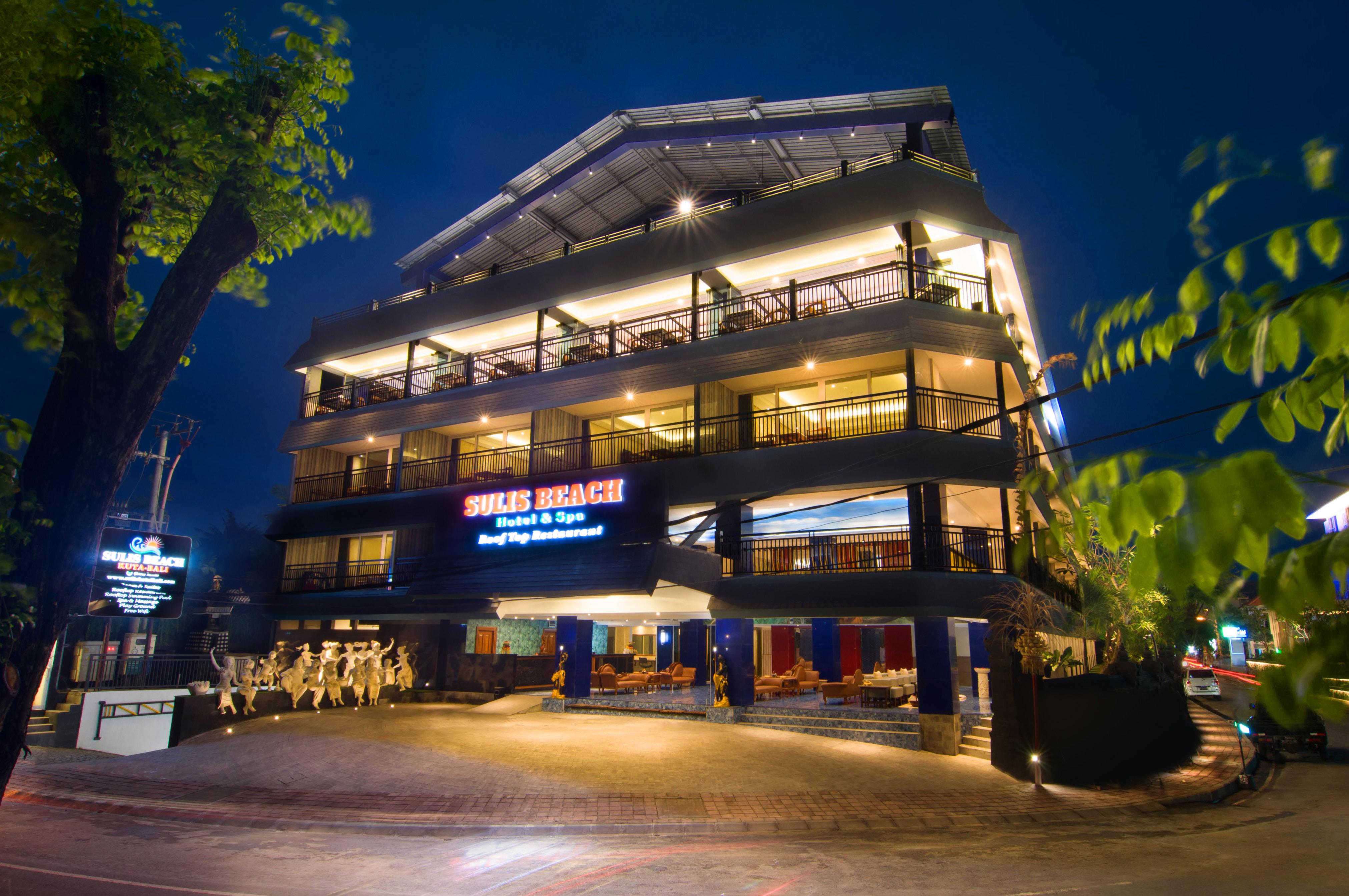 Sulis Beach Hotel & Spa Kuta  Bagian luar foto